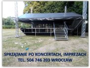 Serwis sprzątający na imprezie, Wrocław, tel. 504-746-203...