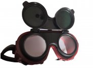 Gogle, okulary ochronne do spawania BHP - uchylny (łabędź...