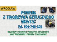 Obudowy grobu z tworzywa sztucznego tel. 504-746-203. Pomnik...